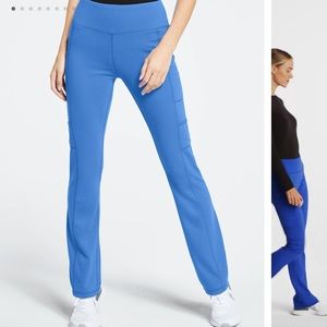 Jaanuu ceil blue yoga scrub pants Small